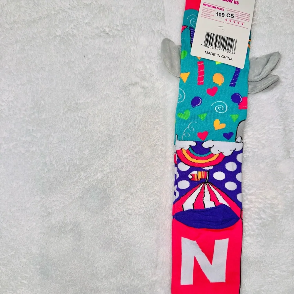 New Circus Elephant Kids Socks